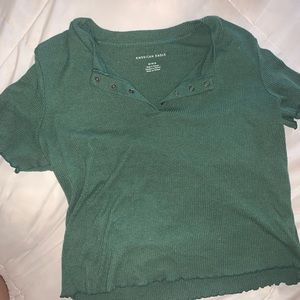 American Eagle Button-Down Blouse